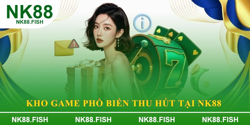 Kho game phổ biến thu hút tại NK88