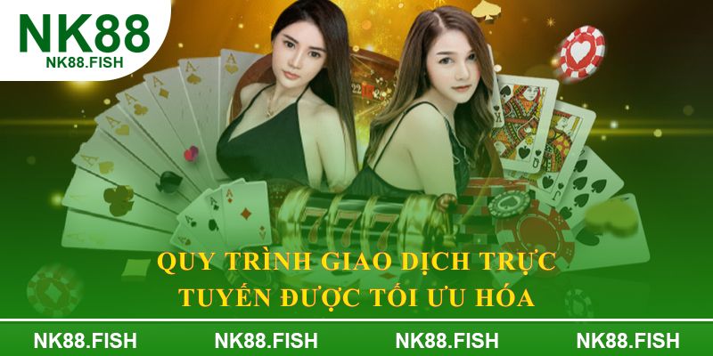 Quy trình giao dịch trực tuyến được tối ưu hóa